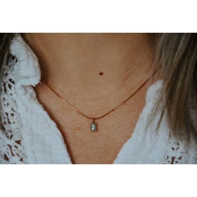 'Karma' Necklce Gold Stainless Steel Notbranded