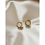 'Evi' Hoop Earrings Gold - Stainless Steel