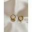 'Evi' Hoop Earrings Gold - Stainless Steel