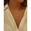 Sunrise 'White Shell Necklace Gold - Acciaio inossidabile