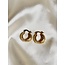 'Elza' Earrings Gold - Stainless Steel