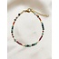 Bracelet 'Tira' Nutural Stones Multicolore - Acier Inoxydable