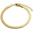 Fleeky Snake Bracelet Gold - Stainless steel