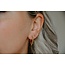 Boucles d'oreilles 'Nola' or - acier inoxydable