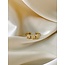 Ring 'Trois Fleurs' Gold - Edelstahl (verstellbar)