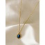 Jolie 'Blue Blue Natural Stone Gold - Acero inoxidable