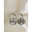 'Loya' Earrings Silver - Stainless Steel