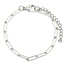 Pulsera de cadena Plata - Acero inoxidable