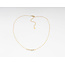'Babette' necklace gold - stainless steel