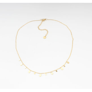 'Fabienne' Necklace Gold - Stainless Steel