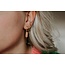 Boucles d'oreilles 'Yaya' Jaspe - acier inoxydable