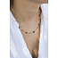 Collier 'Sophia' Pierres Naturelles Multicolore - Acier inoxydable - Copy