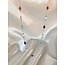 Collier 'Sophia' Pierres Naturelles Multicolore - Acier inoxydable - Copy