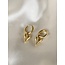 Perfectly shaped heart earrings - stainless steel