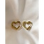 Boucles d'oreilles 'Forever Love' Or - Acier inoxydable