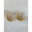 'Lexie' earrings gold - stainless steel