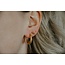 'Lexie' earrings gold - stainless steel