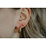 Boucles d'oreilles 'Lexie' or - acier inoxydable