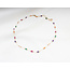 'Sophia' Halskette Natursteine ​​Multicolor 2.0  - Edelstahl