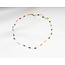 Sophia 'Necklace Natural Stones Multicolor 2.0 - Acciaio inossidabile