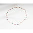 'Sophia' Necklace Natural Stones Multicolor 2.0  - Stainless Steel