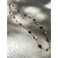 'Sophia' Necklace Natural Stones Multicolor - Stainless Steel