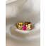 Didi 'Ring Fuchsia & Gold - Ajustable