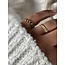 'Amira' ring gold - stainless steel (adjustable)