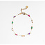 Bracelet 'Sophia' pierres naturelles multicolore 2.0 - acier inoxydable