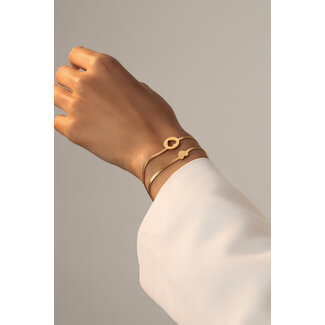 Ensemble de bracelets 'Endless Love' - acier inoxydable