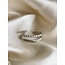 'Remi' ring silver - stainless steel (adjustable)