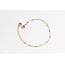 Multicolor Dot Bracelet Gold - stainless steel