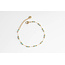 Bracelet 'Sophia' pierres naturelles turquoise - acier inoxydable