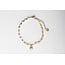 SHELL AND CHAIN BRACELET - STAINLESS STEEL