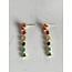 GLITTER RAINBOW EARRINGS - STAINLESS STEEL