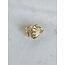 'CLAIRE' RING GOLD - STAINLESS STEEL (ADJUSTABLE)