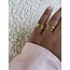 Bailey 'anillo de oro - acero inoxidable (ajustable)