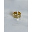 'JANE' RING GOLD - STAINLESS STEEL (ADJUSTABLE)