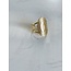 'ELSA' RING GOLD - STAINLESS STEEL (ADJUSTABLE)