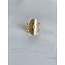 BAGUE 'ELSA' OR - ACIER INOXYDABLE (RÉGLABLE)'ELSA' RING GOLD - EDELSTAHL (VERSTELLBAR)