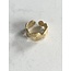 Anillo 'Paola' - acero inoxidable (ajustable)