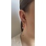 'Annelot' BOUCLES D'OREILLES - Acier Inoxydable