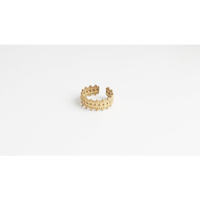 'Delilah' ANILLO ORO - ajustable