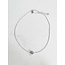 Collier 'toujours ensemble' argent - acier inoxydable