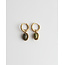 'Diana' earrings Green GOLD - stainless steel