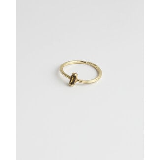 'Jayda' ring - gold plated (adjustable)