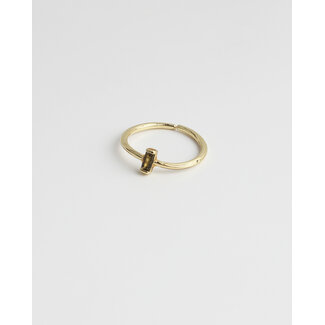 'Jayda' ring - gold plated (verstelbaar)