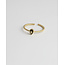 'Esra' ring - gold plated (adjustable)