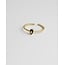 'Esra' ring - gold plated (verstelbaar)