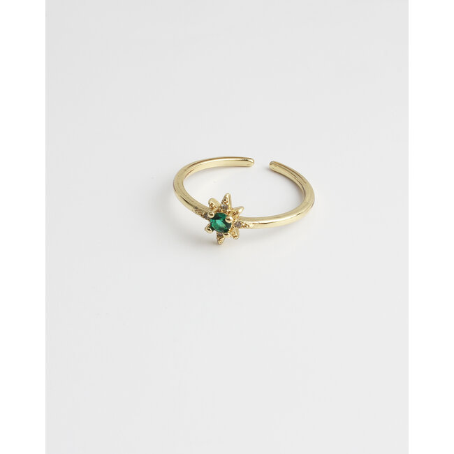 'Naomi' ring - gold plated (adjustable)